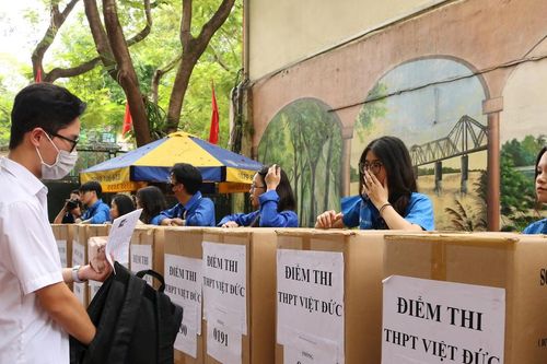 Điểm tiếp nhận phiếu đăng ký dự thi tốt nghiệp THPT của thí sinh tự do tại Hà Nội
