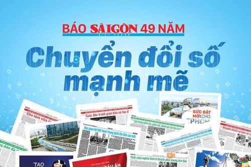 Báo Sài Gòn Giải Phóng 49 năm - Chuyển đổi số mạnh mẽ