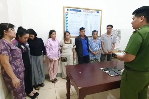 Phá đường dây đánh bạc dưới hình thức ghi số đề quy mô lớn