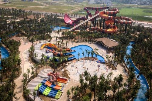 'Mục sở thị' công viên nước nghìn tỷ sắp hoạt động