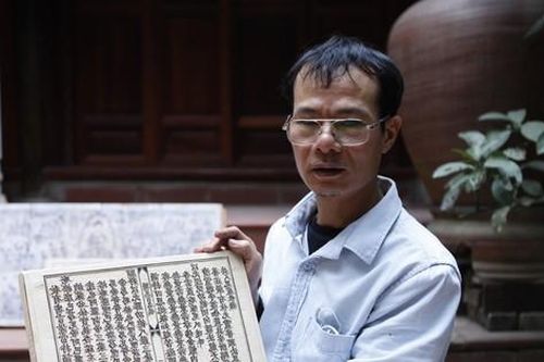 Kỳ nhân khắc mộc bản ở Bắc Ninh