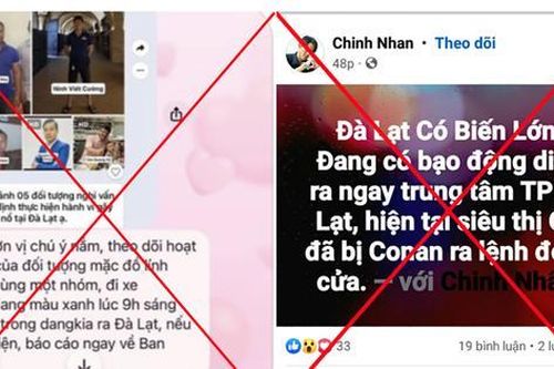 Công an Lâm Đồng bác bỏ thông tin Đà Lạt có biến lớn, bạo động