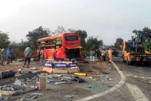 Vụ hai xe khách tông nhau ở Gia Lai: 1 xe chạy tốc độ 84km/h