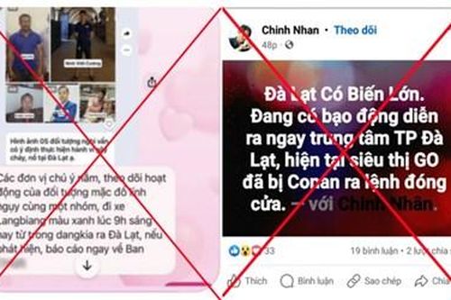 Công an khẳng định thông tin 'Đà Lạt xảy ra biến lớn, bạo động' là sai sự thật