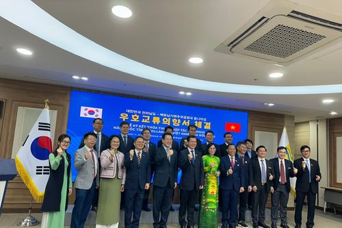 Đồng Nai ký Ý định thư với tỉnh Jeollanam, Hàn Quốc về hợp tác, phát triển kinh tế