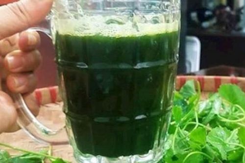 Bài thuốc chữa bệnh từ rau má
