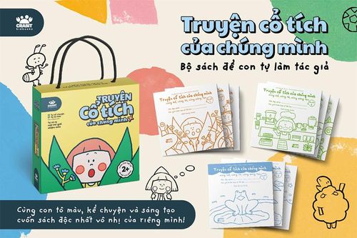 Bé tự làm tác giả với bộ sách tô màu