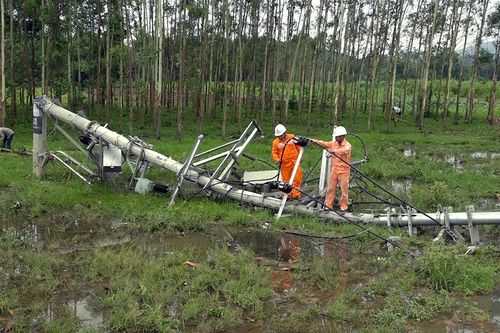 Mưa lớn kèm dông lốc làm 678 nhà dân tốc mái và nhiều diện tích hoa màu bị thiệt hại tại Tuyên Quang