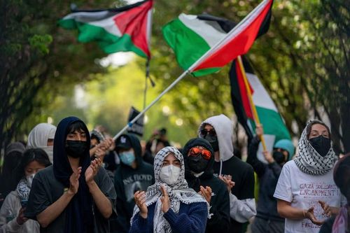 Trường đại học Mỹ dọa đuổi sinh viên biểu tình 'phản chiến' ở Gaza