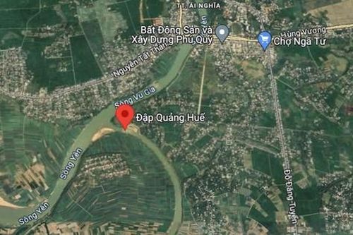 Đắp đập tạm trên sông Quảng Huế để điều tiết nước ngọt cho Đà Nẵng