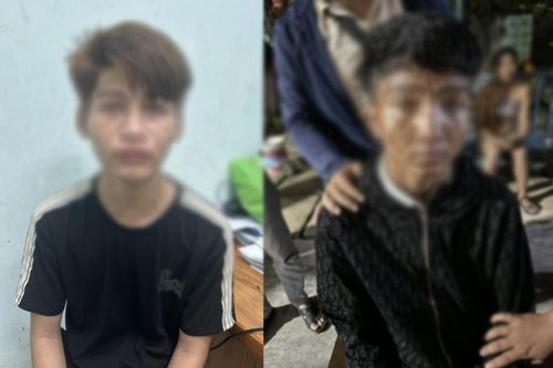 Tạm giữ hai thiếu niên dùng hung khí chém người đi đường để cướp tài sản