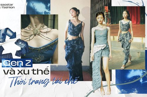 Nhóm bạn Gen Z và con đường theo đuổi xu thế tái chế thời trang