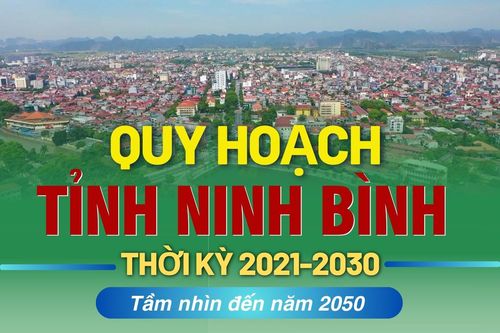 Quy hoạch tỉnh Ninh Bình thời kỳ 2021 - 2030, tầm nhìn đến năm 2050