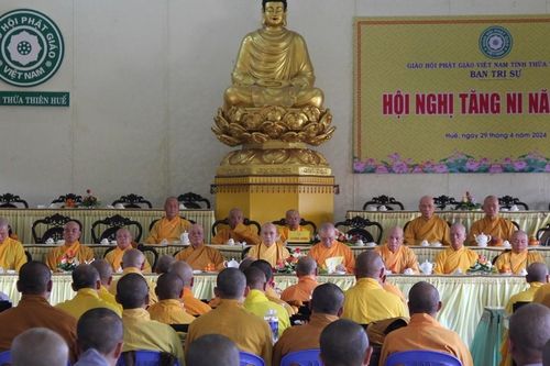Thừa Thiên Huế: Hội nghị Tăng Ni năm 2024 tại tổ đình Từ Đàm