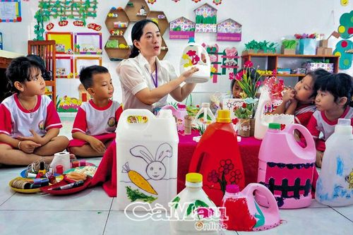 Dạy trẻ yêu môi trường từ bậc mầm non