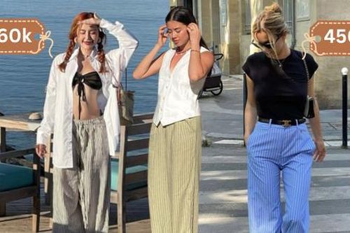 Quần kẻ sọc là item vạn năng của mùa hè: Mát mẻ, trendy lại giúp hack dáng cho ai 'nấm lùn'