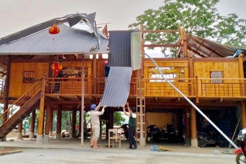 1 người chết, hơn 1.700 nhà dân bị thiệt hại do mưa dông, lốc sét