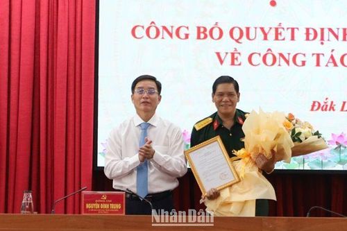 Đắk Lắk điều động, luân chuyển, bổ nhiệm nhiều cán bộ lãnh đạo chủ chốt