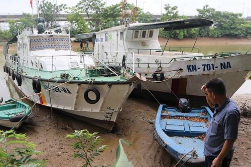 Thông tin mới nhất vụ 2 tàu kiểm ngư Nghệ An phải 'nằm bờ'