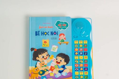 Sách âm thanh 'Bé học nói': Mở rộng vốn từ đầu đời cho trẻ