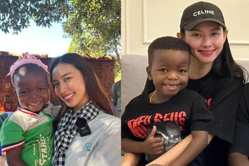 Lôi con gặp lại hoa hậu Thùy Tiên, sửa chữa 'sai lầm' quá khứ