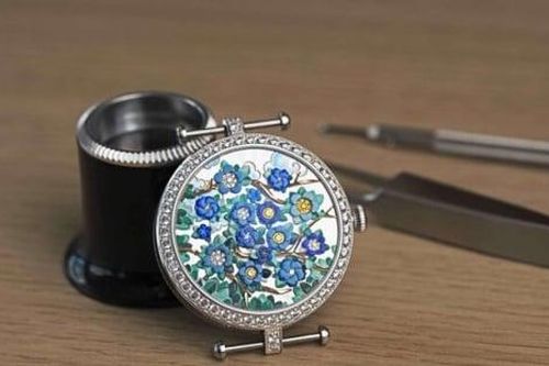 Đồng hồ 7 tỷ đồng xem giờ bằng cách… đếm hoa