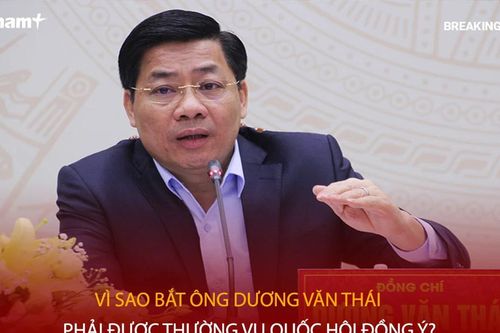 Bản tin 60s: Vì sao bắt ông Dương Văn Thái phải được Thường vụ Quốc hội đồng ý?