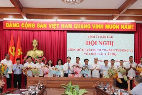 Đắk Lắk: Điều động, luân chuyển nhiều cán bộ