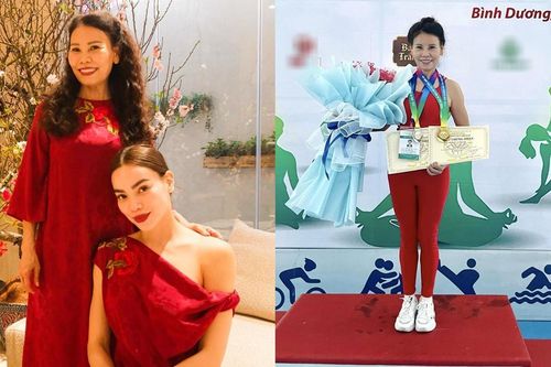 Mẹ ruột Hồ Ngọc Hà ẵm huy chương vàng cấp quốc gia ở tuổi U70