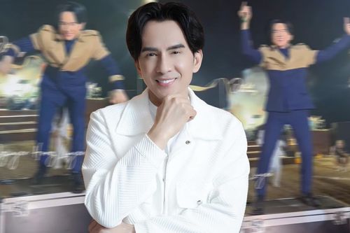 Hậu gặp chấn thương, Đan Trường suýt té khi nhảy trên thùng chứa thiết bị âm thanh