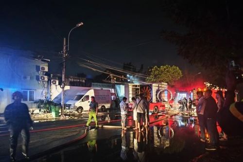 TP. Hồ Chí Minh: Diễn biến mới nhất vụ cháy kho hàng của Công ty King Fish ở TP. Thủ Đức
