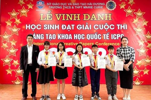 Trường Marie Curie tuyển sinh 1000 chỉ tiêu với ba đặc điểm nổi trội toàn tỉnh Hải Dương