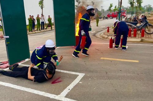 Đảm bảo chất lượng hội thi Tổ liên gia an toàn phòng cháy, chữa cháy năm 2024
