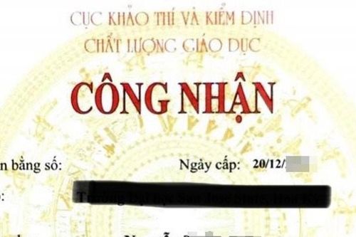Tích hợp thủ tục công nhận văn bằng nước ngoài lên Cổng dịch vụ công quốc gia