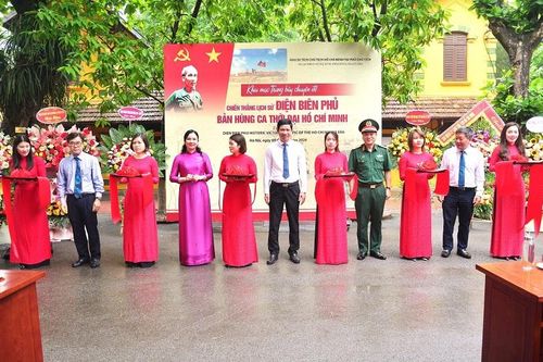Trưng bày chuyên đề 'Chiến thắng lịch sử Điện Biên Phủ - Bản hùng ca thời đại Hồ Chí Minh'