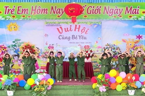 Đa dạng các hoạt động trải nghiệm ở trường MN Ninh Dân và trường MN Khải Xuân