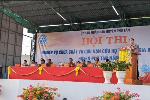 An Giang: Sôi nổi Hội thi 'Tổ liên gia an toàn phòng cháy chữa cháy'