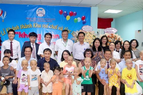 'Không gian cho em' dành cho các bệnh nhi đang xạ trị