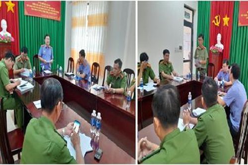 VKSND huyện Long Mỹ cùng Cơ quan Cảnh sát điều tra ký kết Quy chế phối hợp