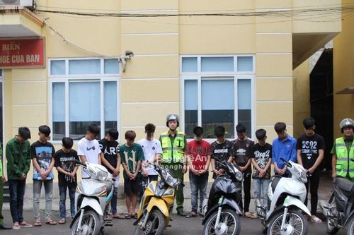 Điều tra, xử lý nhóm thanh, thiếu niên gây rối trật tự công cộng tại thành phố Vinh