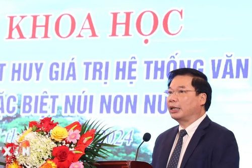 Ninh Bình: Phát huy giá trị văn bia ở Di tích Quốc gia Đặc biệt núi Non Nước
