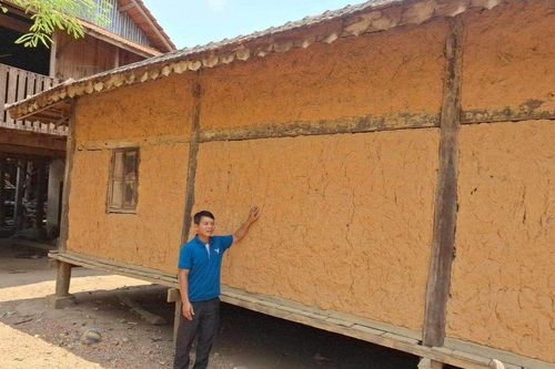 Độc đáo những ngôi nhà sàn vách đất mùa hè mát, mùa đông ấm