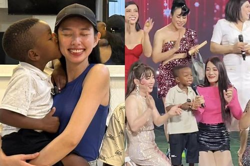 Lôi Con lần đầu đi xem lô tô ở Việt Nam, còn lên sân khấu giao lưu: Thùy Tiên phải thốt lên 2 tiếng!