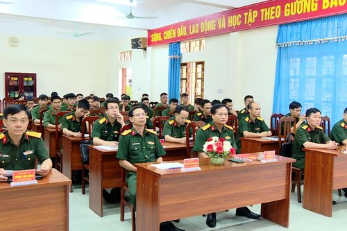 Bộ Chỉ huy Quân sự tỉnh khai giảng lớp đào tạo sĩ quan dự bị