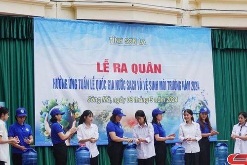 Hưởng ứng Tuần lễ quốc gia nước sạch và vệ sinh môi trường năm 2024