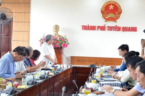 Thành phố Tuyên Quang lấy ý kiến về việc xây dựng, tu bổ, tôn tạo một số di tích