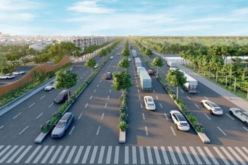 Khởi công đường Lương Hòa - Bình Chánh, nhiều dự án được hưởng lợi