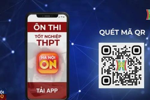 Ôn thi tốt nghiệp THPT trên ứng dụng Hà Nội ON