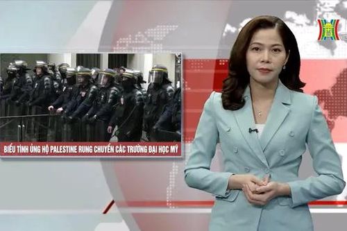Biểu tình ủng hộ Palestine rung chuyển các trường Đại học Mỹ| Nhìn ra thế giới | 03/05/2024