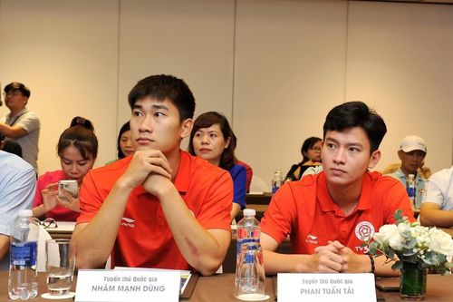 Tuấn Tài, Mạnh Dũng truyền cảm hứng cho cầu thủ nhí dự giải U13 toàn quốc 2024